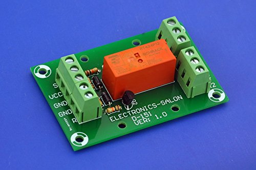 [Australia - AusPower] - ELECTRONICS-SALON Bistable/Latching DPDT 8 Amp Power Relay Module, DC12V Coil, RT424F12 