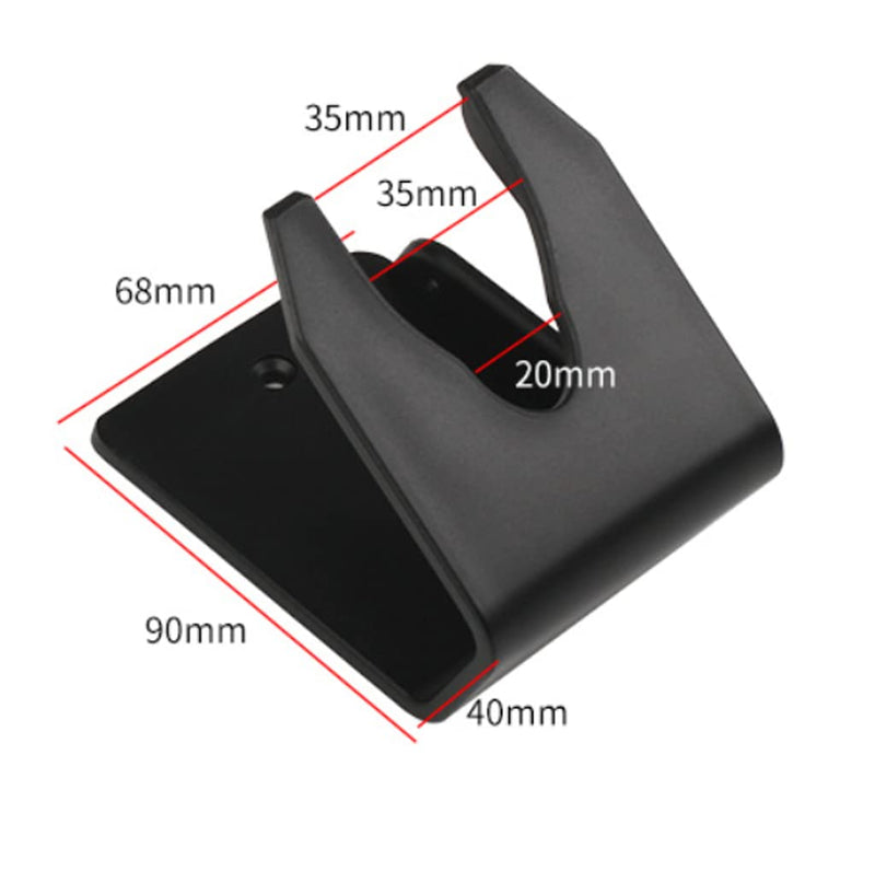 [Australia - AusPower] - Barcode Scanner Holder, Barcode Scanning Bar-Code Reader Holder Rack Bracket Wall Mount Fit for Most Scanner Barcode Scanner Scan Gun Label Reader (A) A 
