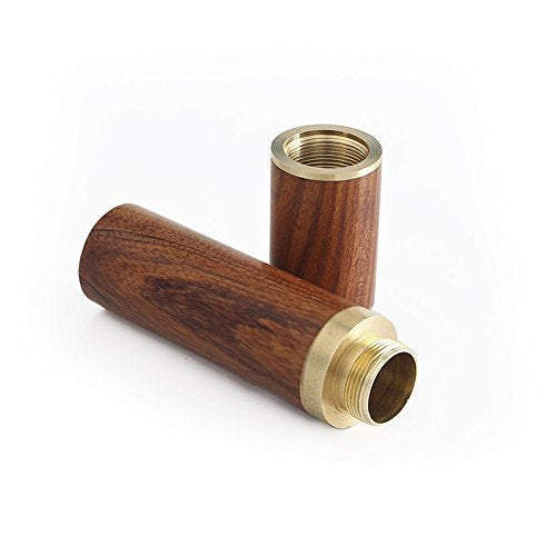 [Australia - AusPower] - Okared 2 Pack Wooden Toothpick Holder Portable Toothpick Dispenser Bucket Toothpick Holder Mini Toothpick Box Pocket 