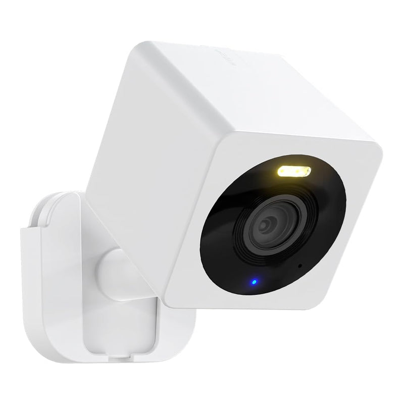 [Australia - AusPower] - Holicfun Adhesive Mount for Wyze Cam OG and Wyze Cam OG Telephoto (White, 2-Pack) 