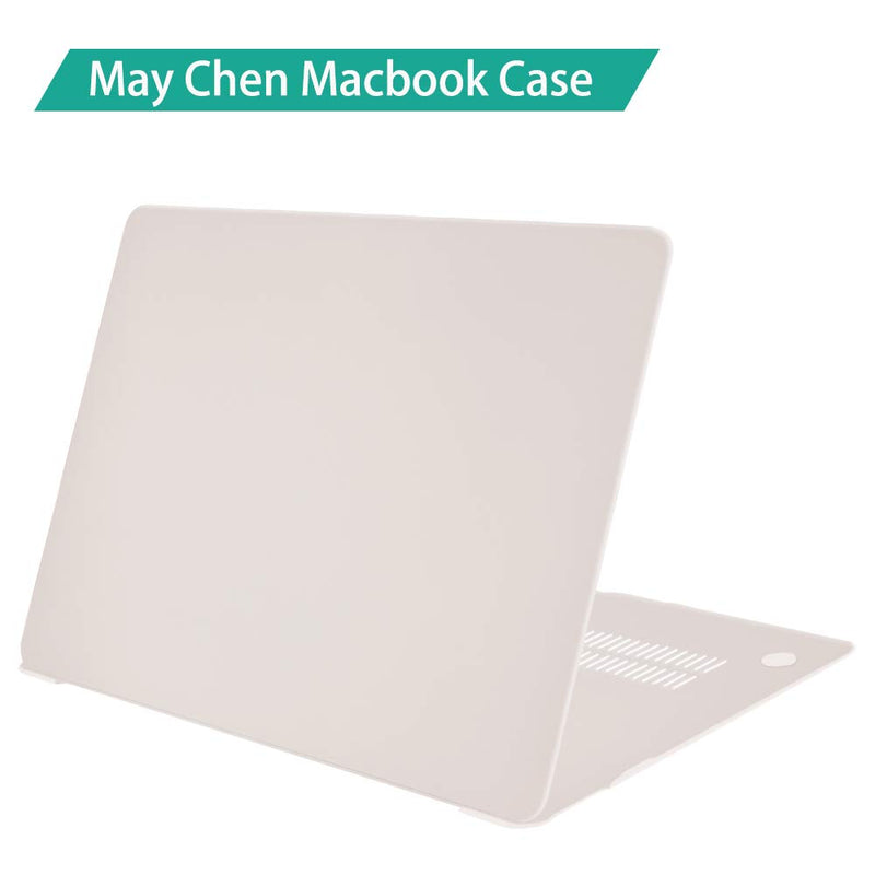 [Australia - AusPower] - May Chen MacBook Air 13 inch Case 2020 2019 2018 Release A1932 A2179 A2337 M1 with Retina Display, Plastic Hard Shell case Keyboard Cover Compatible with Newest Air 13 with Touch ID,Rock ash NO.5 