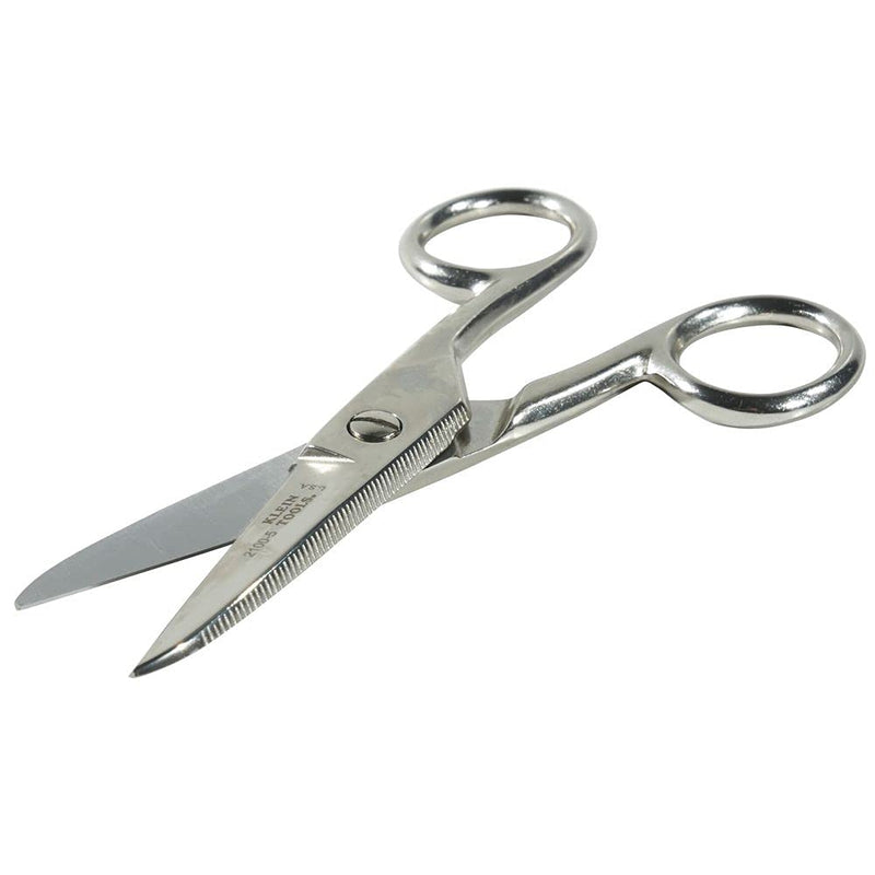 [Australia - AusPower] - Klein Tools 2100-5 Electrician Scissors for Heavy-Duty Cutting, Corrosion Resistant, 5-1/4-Inch 