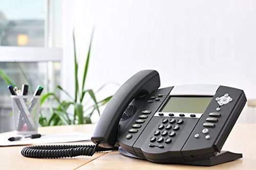 [Australia - AusPower] - Telephone Handset Cord， Modular Coiled Telephone Handset Cord for Telephone/Handset Black Curly Cord RJ11 4P4C (6ft Handset Cord-6 Pack) 6ft Handset Cord-6 Pack 