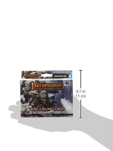 [Australia - AusPower] - Paizo Rise of The Runelords The Hook Mountain Massacre Adventure Deck 