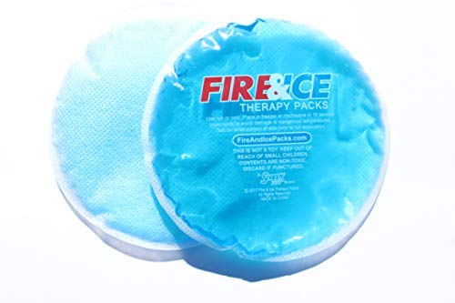 [Australia - AusPower] - Fire & Ice Hot Cold Gel Packs-7 Reusable Packs in 4 Sizes for Multiple Applications – Muscle & Joint Pain, Sinus Relief, First Aid for Injuries, Tired Eyes, Child Boo Boos, or Keeping Lunches Cool 7 