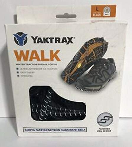 [Australia - AusPower] - Yaktrax Walk Traction Cleats for Walking on Snow and Ice (1 Pair) 