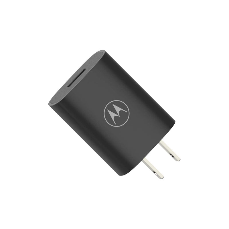 [Australia - AusPower] - Motorola (2-Pack) TurboPower Flip Charger- 18W QC3.0 + Travel Friendly Folding AC Blades- Turbo for Motorola Razr, Edge/Edge+, One 5G/5G Ace, Moto G Power/Stylus/Play [No Cable] 2 Pack 1 Port 