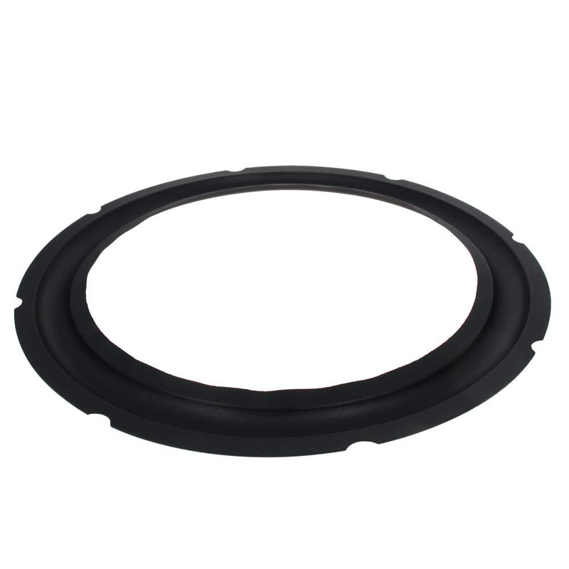 [Australia - AusPower] - Fielect 10 Inch Black Notch Speaker Rubber Edge Surround Rings Replacement Parts for Speaker Repair or DIY 1pcs 10" Black Notch 