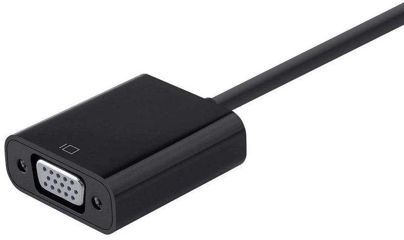 [Australia - AusPower] - Monoprice DisplayPort 1.2a to VGA Active Adapter, Black (112790) 