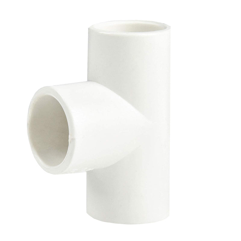 [Australia - AusPower] - FangKingNo 10pcs 1" 3-WayTee PVC fittings Pipe Fitting Coupling Adapter(Socket x Socket x Socket) Schedule 40 PVC Easy to Install and High Tensile for Home or Industrial Use-10pack （1 Inch) 10 1 Inch 