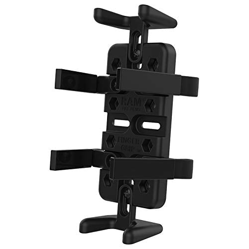 [Australia - AusPower] - RAM Mounts Finger-Grip Universal GPS and Radio Holder RAM-HOL-UN4U Compatible with RAM B 1" and C 1.5" Components 