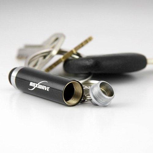 [Australia - AusPower] - Stylus Pen for Samsung Dart (Stylus Pen by BoxWave) - Bullet Capacitive Stylus, Mini Stylus Pen with Keyring Loop for Samsung Dart - Metallic Silver 