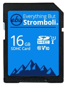 [Australia - AusPower] - Everything But Stromboli 16GB SD Card (5 Pack) Speed Class 10 UHS-1 U1 C10 16G SDHC Memory Cards for Compatible Digital Cameras, Computer, Trail Cams 16GB 5 Pack 