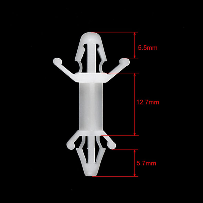 [Australia - AusPower] - uxcell 100Pcs Nylon Reverse Locking Circuit Boards Support PCB Spacer CS-0813 