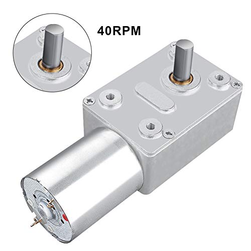 [Australia - AusPower] - DC 12V Reversible High Torque Turbo Worm Gear Box Reduction Electric Motor(40RPM) 