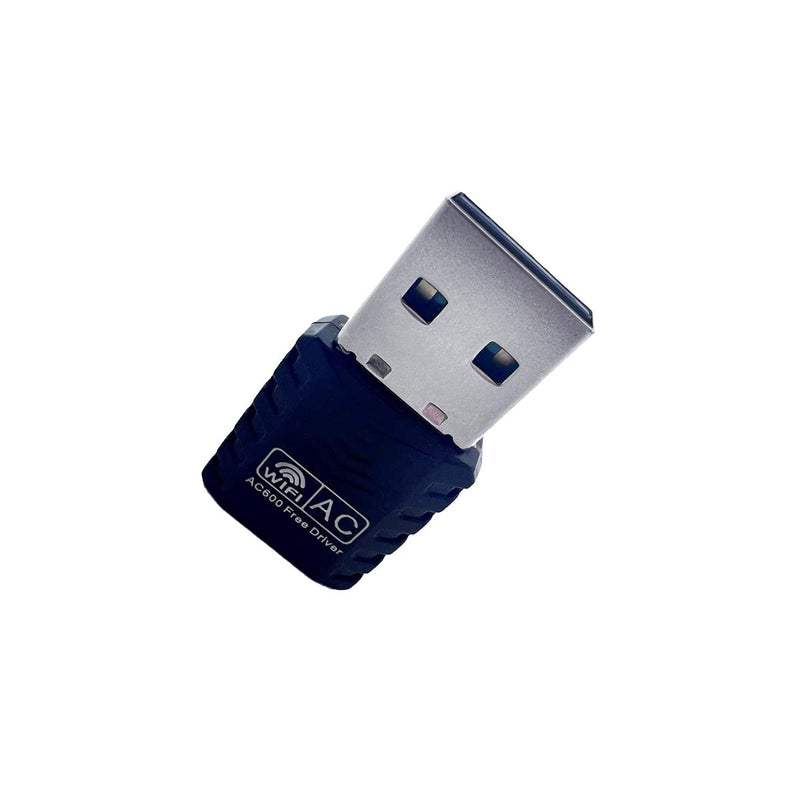 [Australia - AusPower] - USB WiFi Adapter AC600 WiFi dongle Free Driver 2.4g/5g Dual Band high-Speed Mini USB Wireless Network Adapter, HOOYAS Supporting Windows 10, 8.1, 8, 7, XP / Mac OS X 
