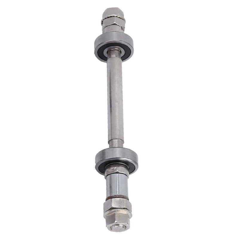 [Australia - AusPower] - ycle Wheel Axle,Durable Metal ycle Wheel Hub Axle Front Rear Solid Shaft Lever Bike Repair Tool(Rear) 