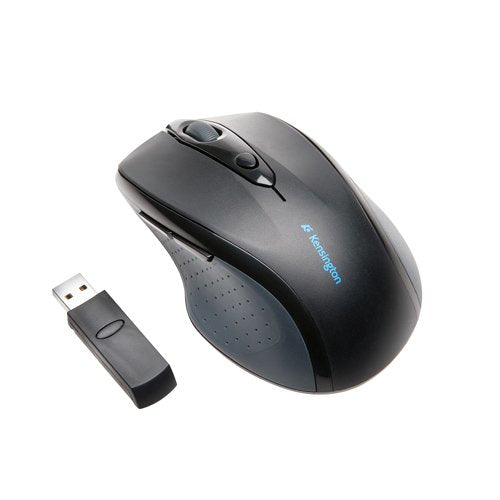[Australia - AusPower] - Kensington Pro Fit Full-Size Wireless Mouse (K72370US),Black/Silver 
