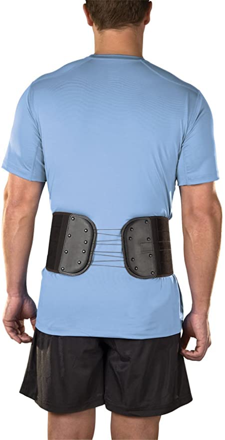 [Australia - AusPower] - Mueller Adjustable Back and Abdominal Support, Black, One Size Original 