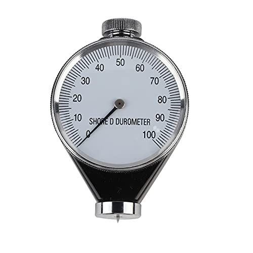 [Australia - AusPower] - Hilitand Rubber Hardness Tester, Shore Type D Rubber Tire Durometer Hardness Tester Meter 0-100 HA (D Type) D Type 