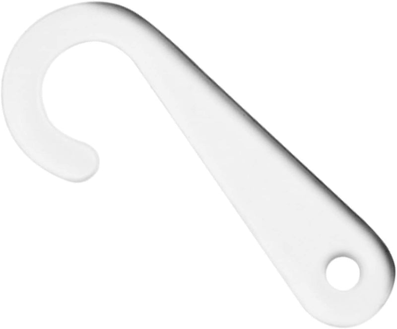 [Australia - AusPower] - BLUECELL 1000 Pieces Plastic J-Hooks for Socks Retail Display Hanger 1.8 inch 