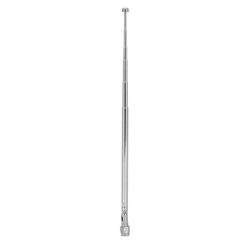 [Australia - AusPower] - Radio Scanner Antenna, 6 Sections Telescopic 40MHz-6G Super Wide Band SMA Male Connector for LimeSDR for HackRF, Adjustable Rotary Angle Alloy 