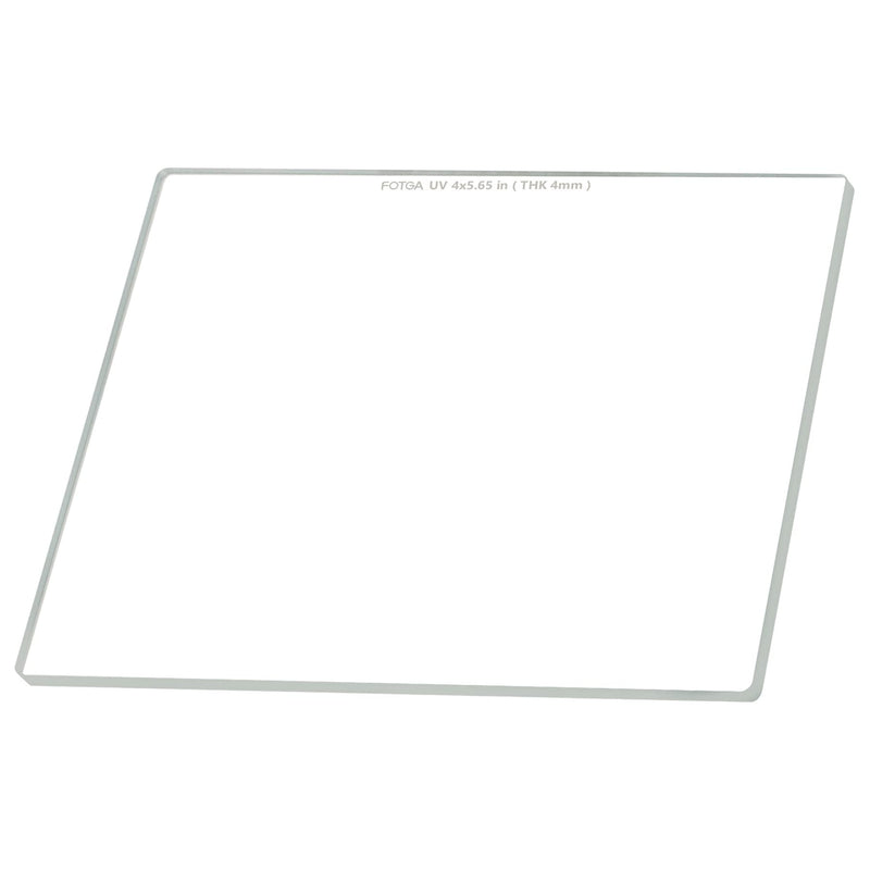 [Australia - AusPower] - Fotga Cinema 4x5.65 Inch Glass UV Protection Filter 4mm Thickness for Lens Matte Box 