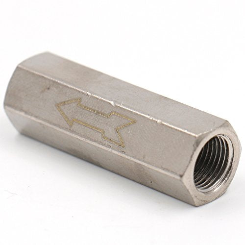 [Australia - AusPower] - Baomain Female Threaded Air Gas Water Non Return One Way Check Valve 1 / 8 PT 