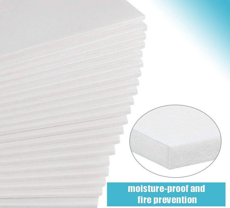 [Australia - AusPower] - 20 Pack of 11" X 14" Foam Boards, OrdLive 1/8 Inch Thick Foam Core Baking Boards Polystyrene Poster Board Signboard for Presentations, School, Office & Art Projects 