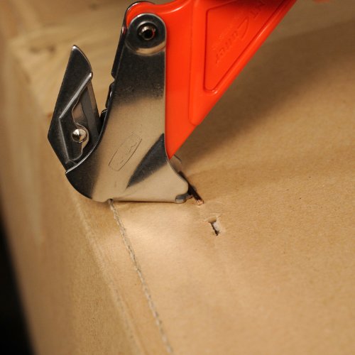 [Australia - AusPower] - NT Cutter Safety Carton Opener with Staple Remover, 1 Opener (R-1200P) 