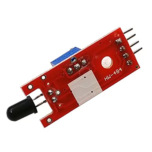[Australia - AusPower] - #10Gtek# Flame Sensor Module IR Sensor KY-026 Intelligent car fire Source Detection Module Temperature Detecting for Arduino KY-026 flame sensor x3 