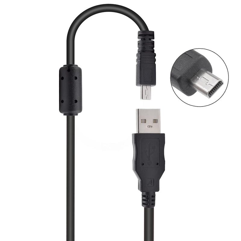 [Australia - AusPower] - Xivip Replacement UC-E6 USB Cable Camera Transfer Charging Cord Compatible with Sony Cybershot Cyber-Shot DSCH200, DSCH300, DSCW370, DSCW800, DSCW830, DSC-H200, DSC-H300, DSC-W370, DSC-W800, DSC-W830 