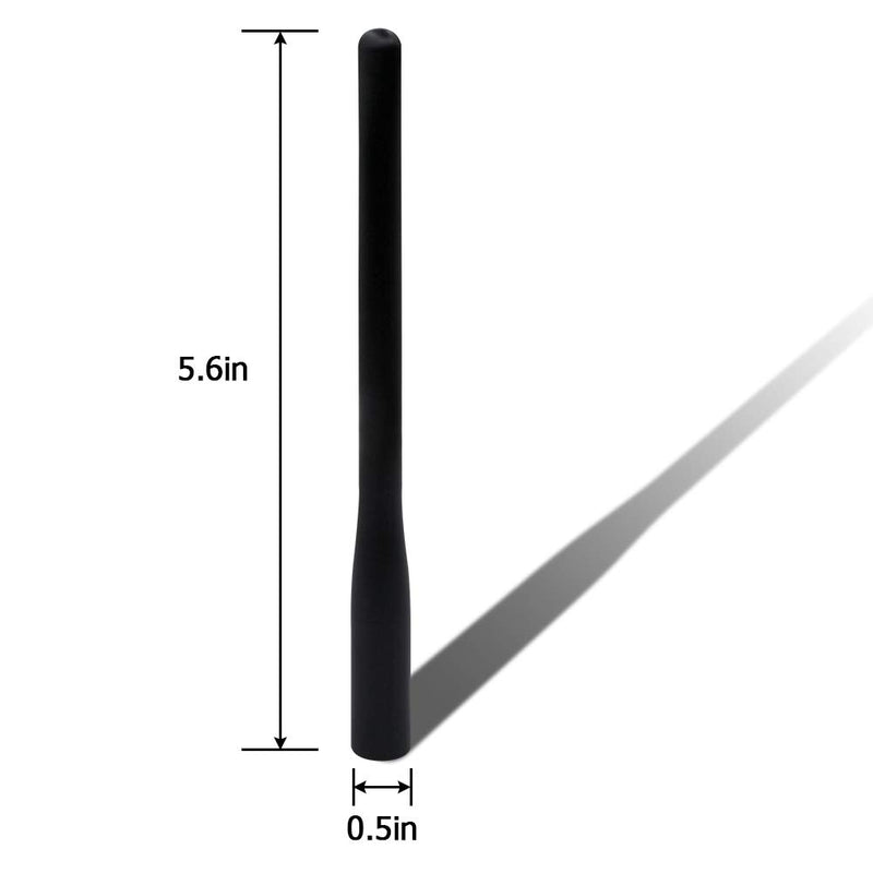 [Australia - AusPower] - Standard STD-CAT460 Rubber Duck Antenna Compatible for Standard Horizon HX270S HX280S HX290 HX300 HX370S HX400 HX460 HX500 HX850S HX851 HX870 HX890 Handheld Radios (1 Pack) 