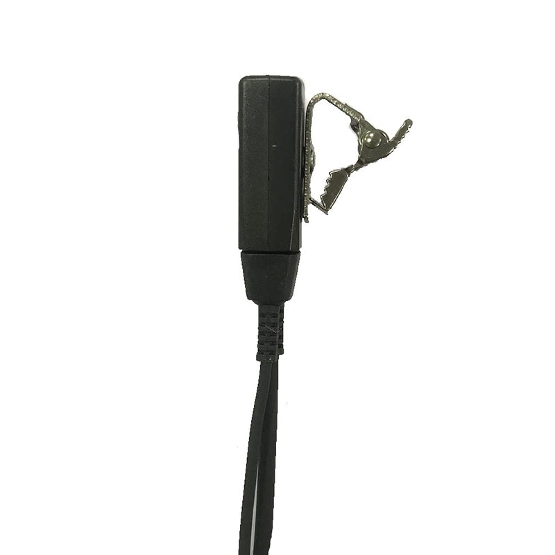 [Australia - AusPower] - Acoustic Tube Earpiece Mic PTT Lseng 2 Pin Earpiece for Walkie Talkies Earpiece Compatible Motorola Radio CP200 GP2000 CLS1450 (2 Pack) 