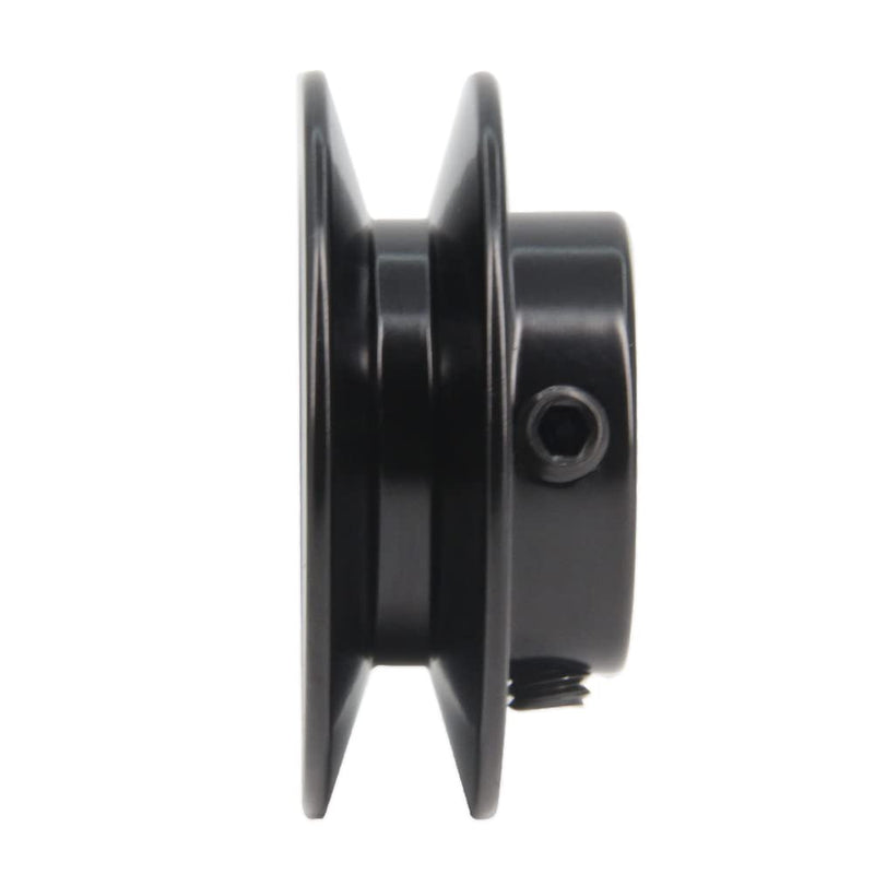 [Australia - AusPower] - Zeberoxyz AK25 Single Groove Web Sheaves,2.5" OD 5/8" Bore V-Belt Sheave Cast Iron for V-Belt (5/8"Bore-2.5"OD, 1 Groove) 5/8"Bore-2.5"OD 