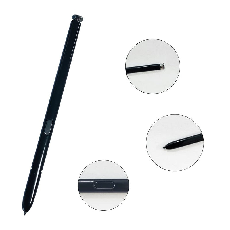 [Australia - AusPower] - Note 20 Stylus Replacement S Pen Touch Stylus S Pen Replacement for Galaxy Note 20 Note20 Ultra 5G Stylus Pen Touch S Pen (Black, Without Bluetooth) 