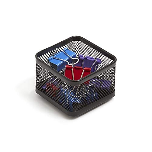 [Australia - AusPower] - 1InTheOffice Mesh Paperclip Holder for Desk, Paperclip Holder Desk Accessories Holder(2 Pack) 