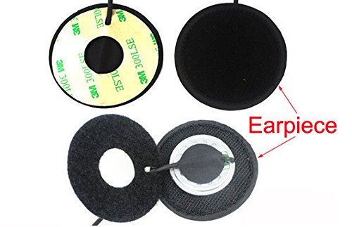 [Australia - AusPower] - 2 Pin Open/Half Face Motorcycle Bike Helmet Earpiece Headset Mic Compatible with Baofeng Radio BF-F8HP BF-F9 UV-82 UV-82HP UV-82C UV-5R UV-5R+ UV-5RA UV-5RE Kenwood Wouxun Two-Way Radio 