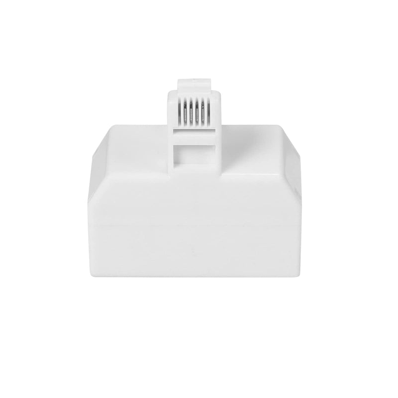 [Australia - AusPower] - Duplex Jack Phone Wall Adapter-1 to 2 Modular Wall Jack Phone Line RJ11 Converter Adapter Splitter for Home Office ADSL DSL Fax Model Cordless Phone System (3 Way Splitter(3Pack) 3 Way Splitter(3Pack) 