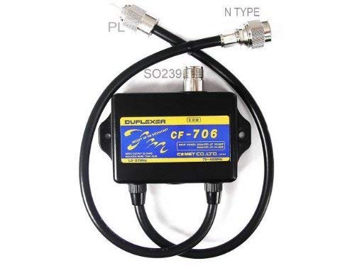 [Australia - AusPower] - Comet CF-706 Duplexer for Transceivers - HF-VHF/UHF 