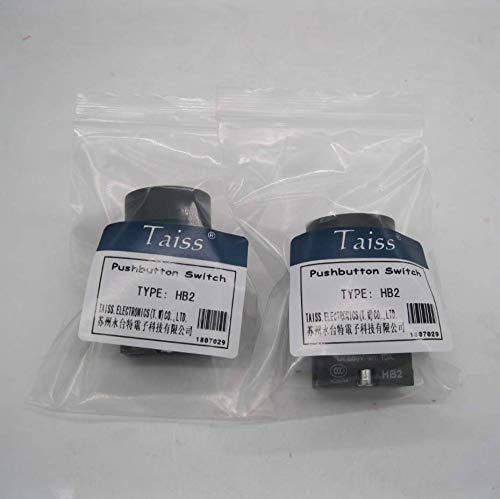 [Australia - AusPower] - Taiss Momentary Push Button Switch Station Box Start/Stop Red Green Sign NO NC Pushbutton Switches Station AC 660V 10A HB2-Start/Stop-Box 