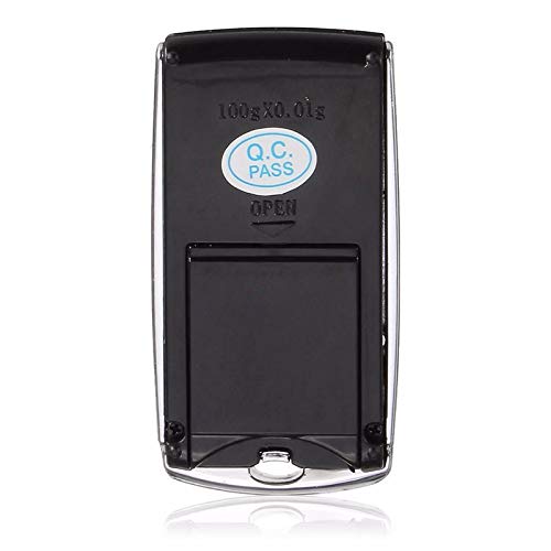 [Australia - AusPower] - Mini Pocket Digital Car Key Style Scale Ultra Thin 100g/0.01 Light Weight 