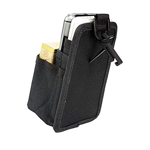 [Australia - AusPower] - LUFOX Air Vent Car Pocket Caddy Organizer Holder with Charging Port for Phone,Cell Phone,Pencil,Charger (Black) Black 