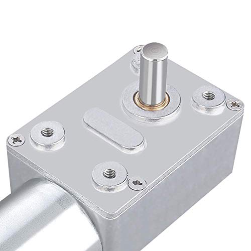 [Australia - AusPower] - DC 12V Electric Motor Reversible High Torque Turbo Worm Electric Geared Gear Box Reduction Electric Motor(20RPM) 