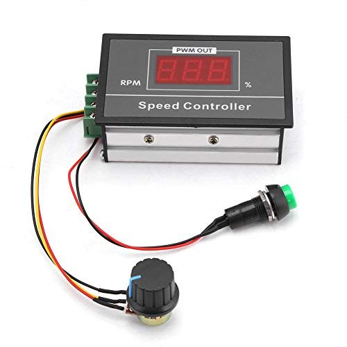 [Australia - AusPower] - Acogedor PWM DC Motor Speed Controller, DC 6-60V 12V 24V 36V 48V 30A PWM DC Motor Speed Controller with Start Stop Switch 