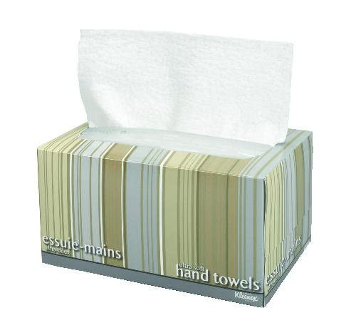 [Australia - AusPower] - KLEENEX Ultra Soft Hand Towels, POP-UP Box, 9 x 10 1/2, White, 70/Box 