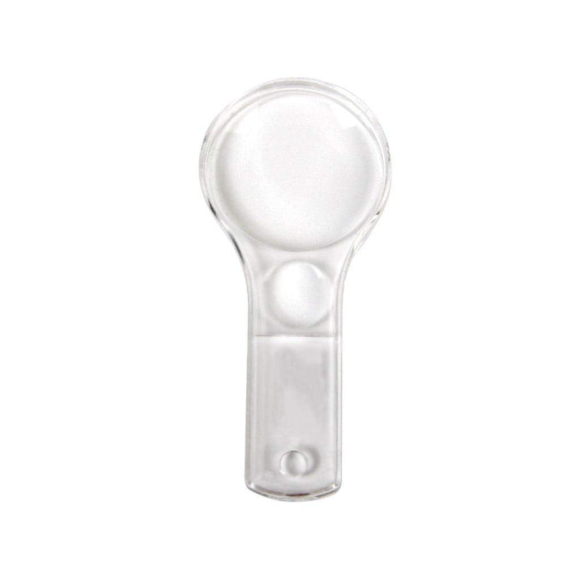 [Australia - AusPower] - hand2mind Mini Plastic Handheld Magnifying Glasses, 3X and 6X, Without Lanyard (Pack of 10) 