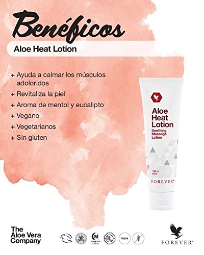 [Australia - AusPower] - Forever Living Aloe Heat Lotion 4 fl. oz 