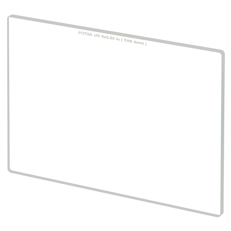 [Australia - AusPower] - Fotga Cinema 4x5.65 Inch Glass UV Protection Filter 4mm Thickness for Lens Matte Box 
