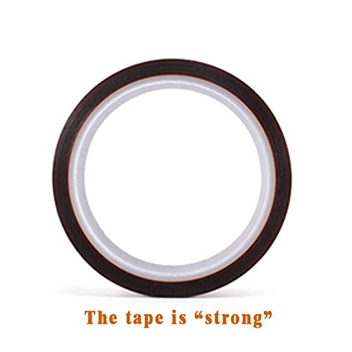[Australia - AusPower] - 1 Roll 13mm X 33m 108ft Heat Vinyl Press Tape,Heat Resistant Sublimation Tape for Heat Transfer,High Temperature Tape for Electronics Masking,Soldering, Protecting Circuit Board 13MM 1ROLL 